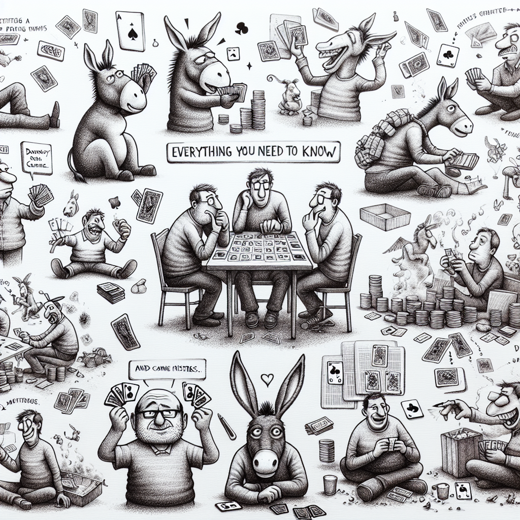 כל מה שצריך לדעת על משחק הקלפים דונקי