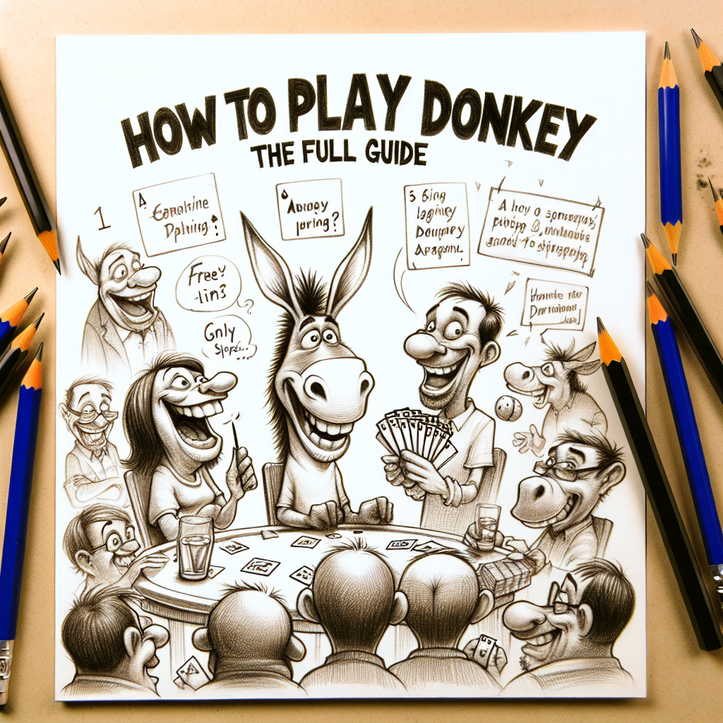 איך לשחק דונקי – המדריך המלא