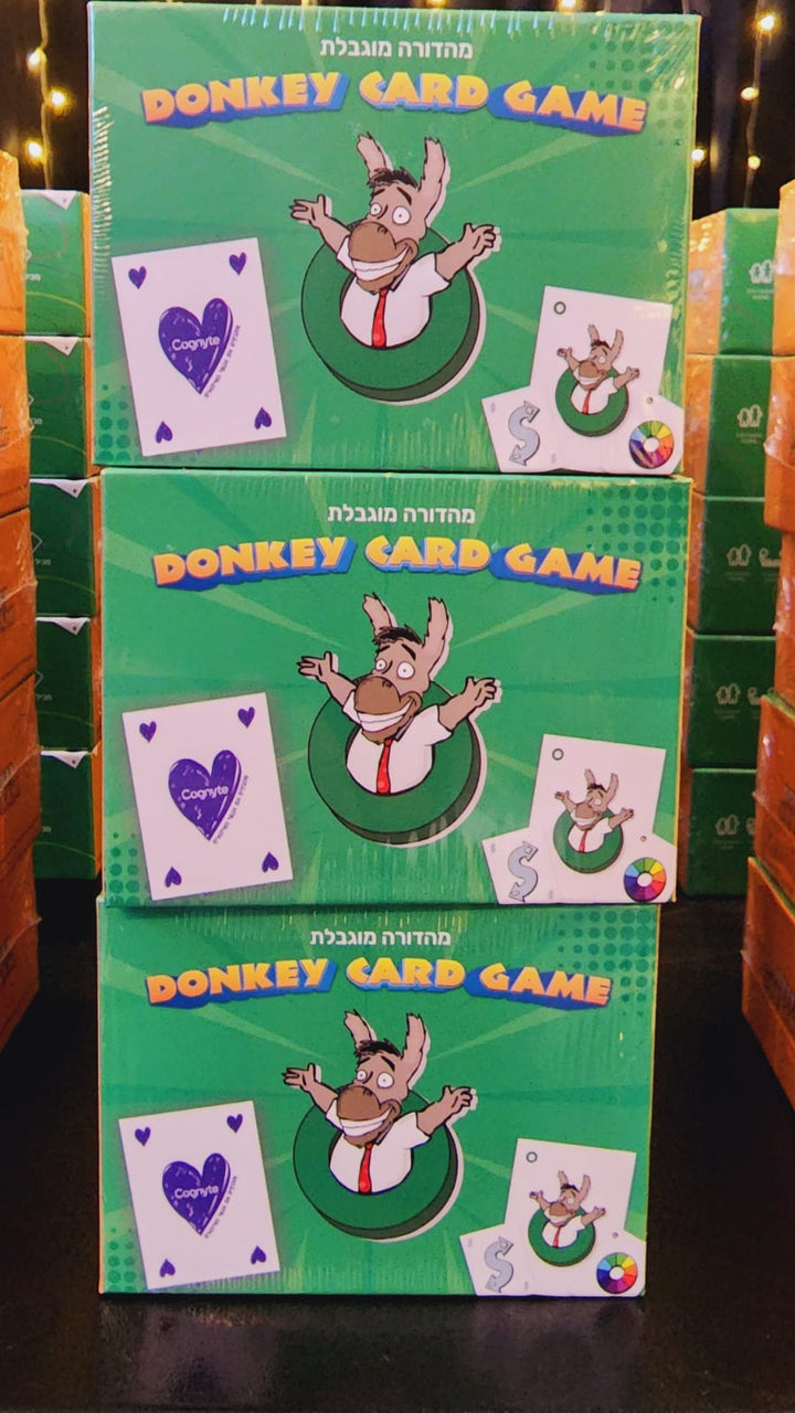 Donkey - an original Israeli card game